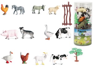 WOOPIE Zestaw Figurki Farma 17 el.
