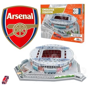 STADION PUZZLE 3D EMIRATES ARSENAL LONDYN KANONIERZY