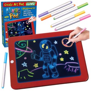 WOOPIE Magiczny Tablet Graficzny do Rysowania Neonowe Kolory