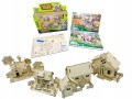 DREWNIANE BUDYNKI DO SKŁADANIA DIY UKŁADANKA 3D PUZZLE PRZESTRZENNE