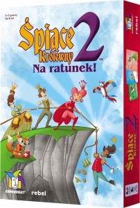 ŚPIĄCE KRÓLEWNY 2 GRA PLANSZOWA KARCIANA KARTY DLA DZIECI RODZINY SENIORÓW