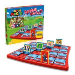 ZGADNIJ KTO TO Super Mario bajka Guess Who gra planszowa dla dzieci POLSKA