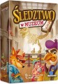 Śledztwo w muzeum gra planszowa detektyw dzieci 8+ karciana karty plansza