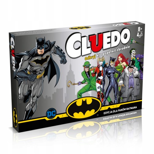 CLUEDO BATMAN DC gra planszowa Hasbro film tv POLSKA EDYCJA ORYGINALNA 8