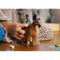 Schleich Zestaw Startowy Kim i Caramelo 42585 KOŃ Z WŁOSAMI DO STYLIZACJI